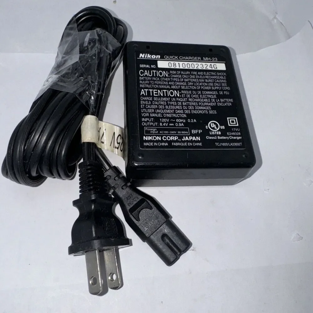 MH-23 Battery Charger For Nikon EN-EL9 D40X D40 D60 D3000 D5000 Batteries